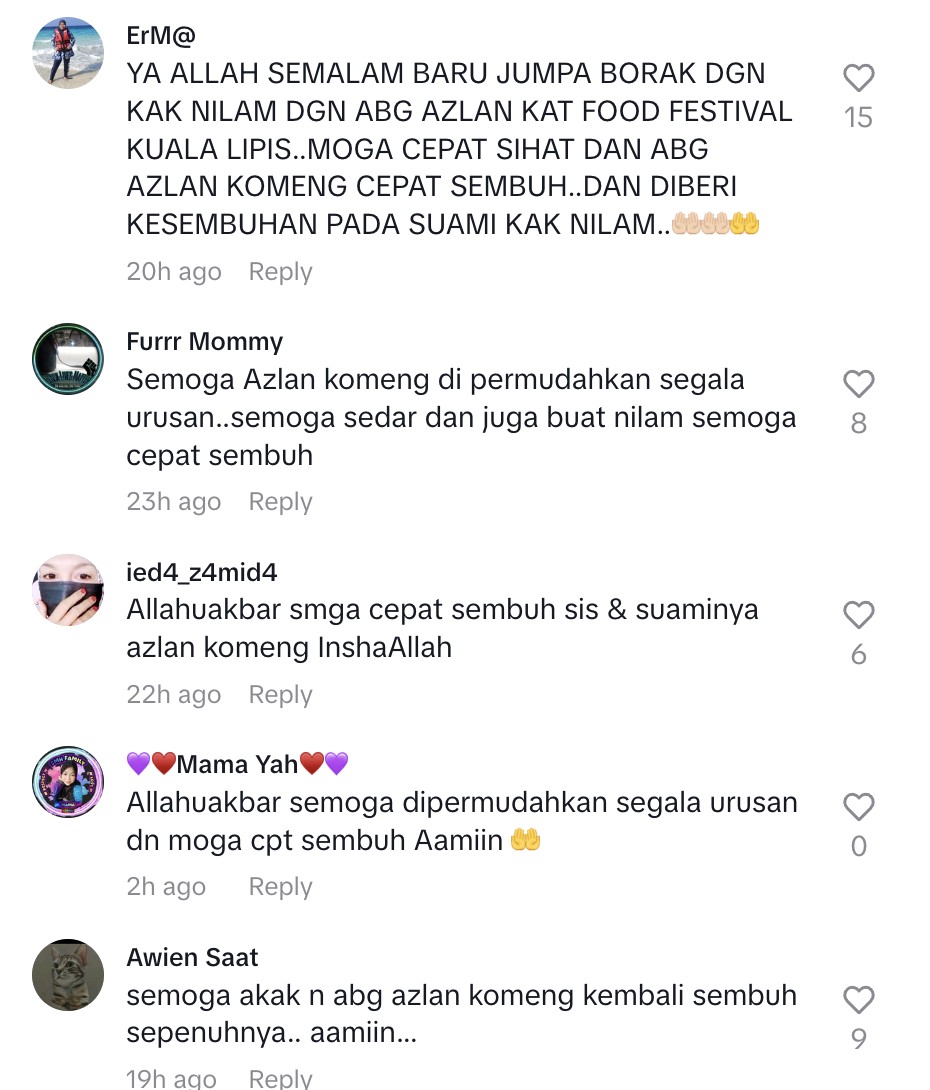 Azlan Komeng patah kaki & tangan, lindung isteri dari tercedera waktu kemalangan 8